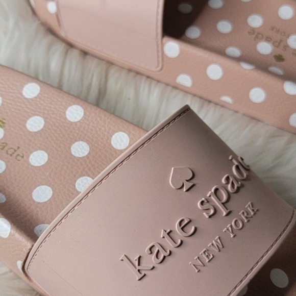 Kate Spade Women's Slides Size:6b DUSTY PINK new - Picture 4 of 6